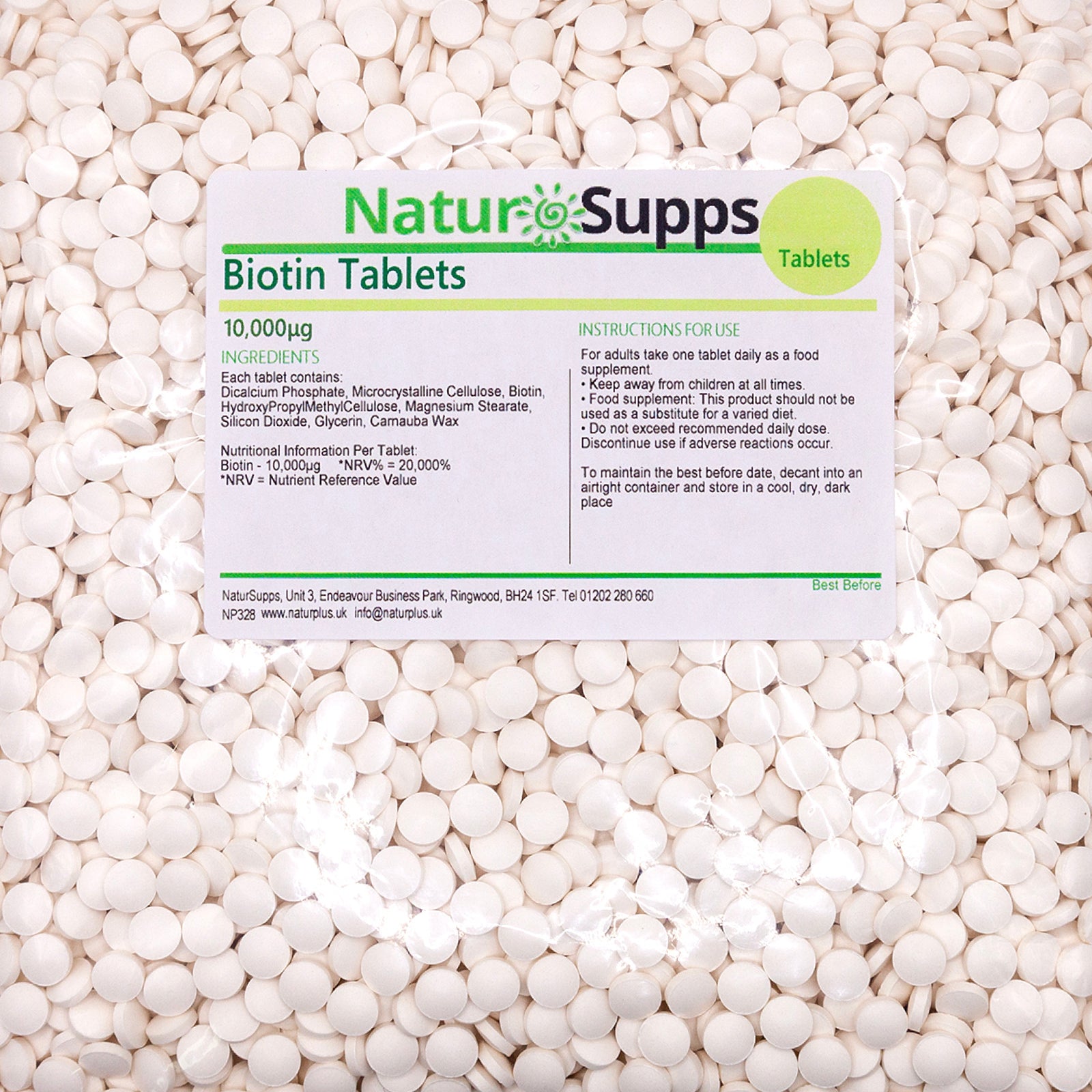 Biotin 10,000μg Tablets