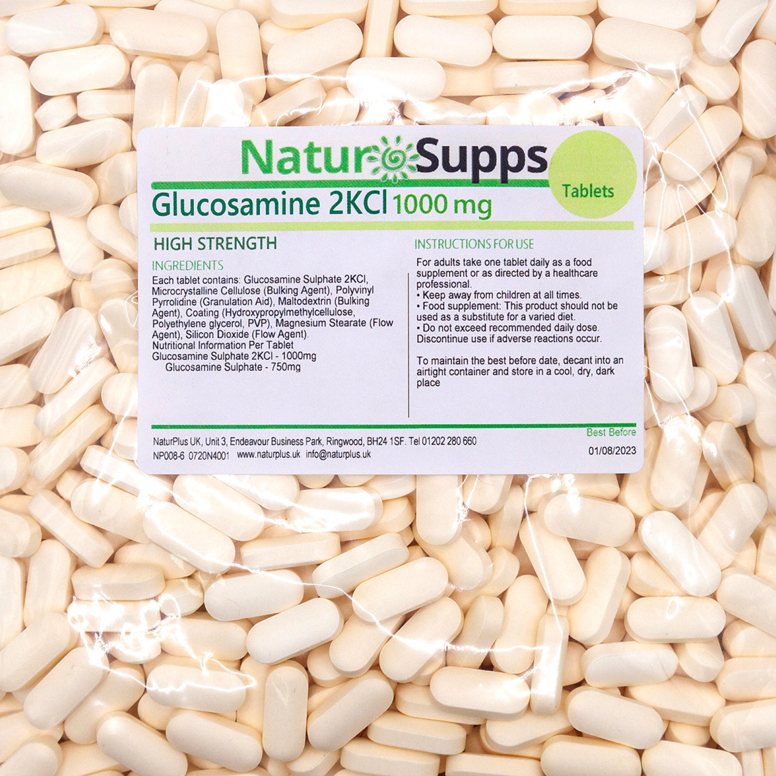 Glucosamine Sulphate 2KCl 1000mg