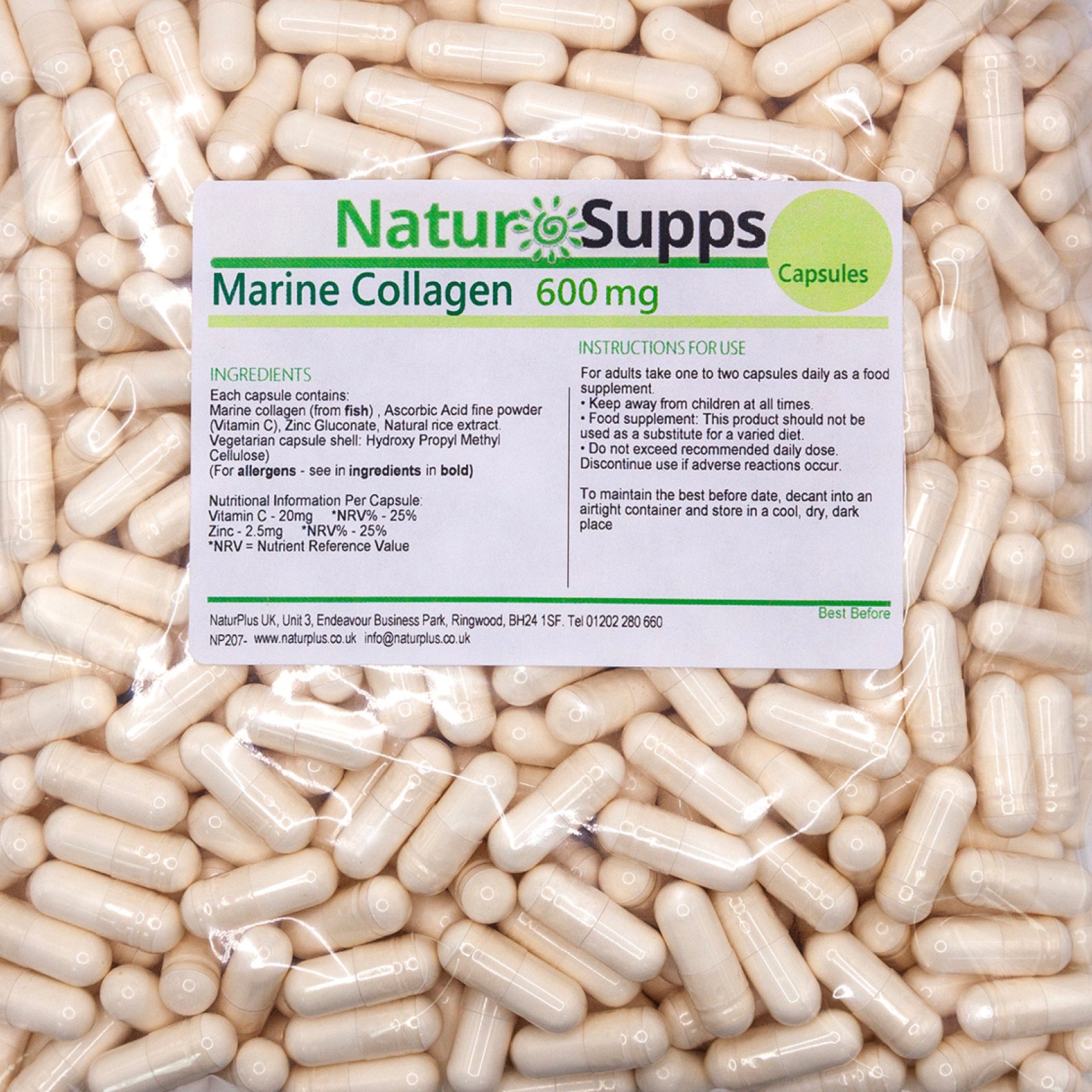 Marine Collagen 600mg