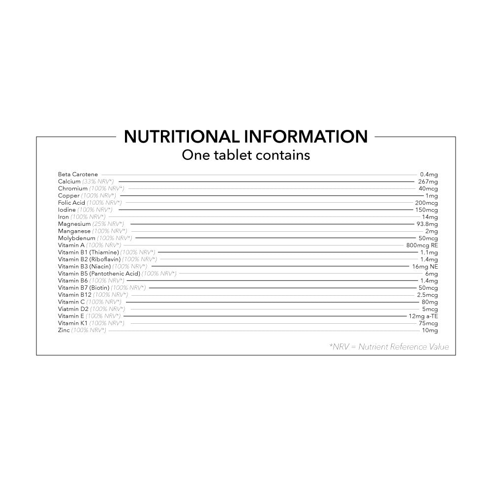 Multivitamins & Minerals, A-Z Vitamin Support, One A Day Vegetarian & Vegan Tablets