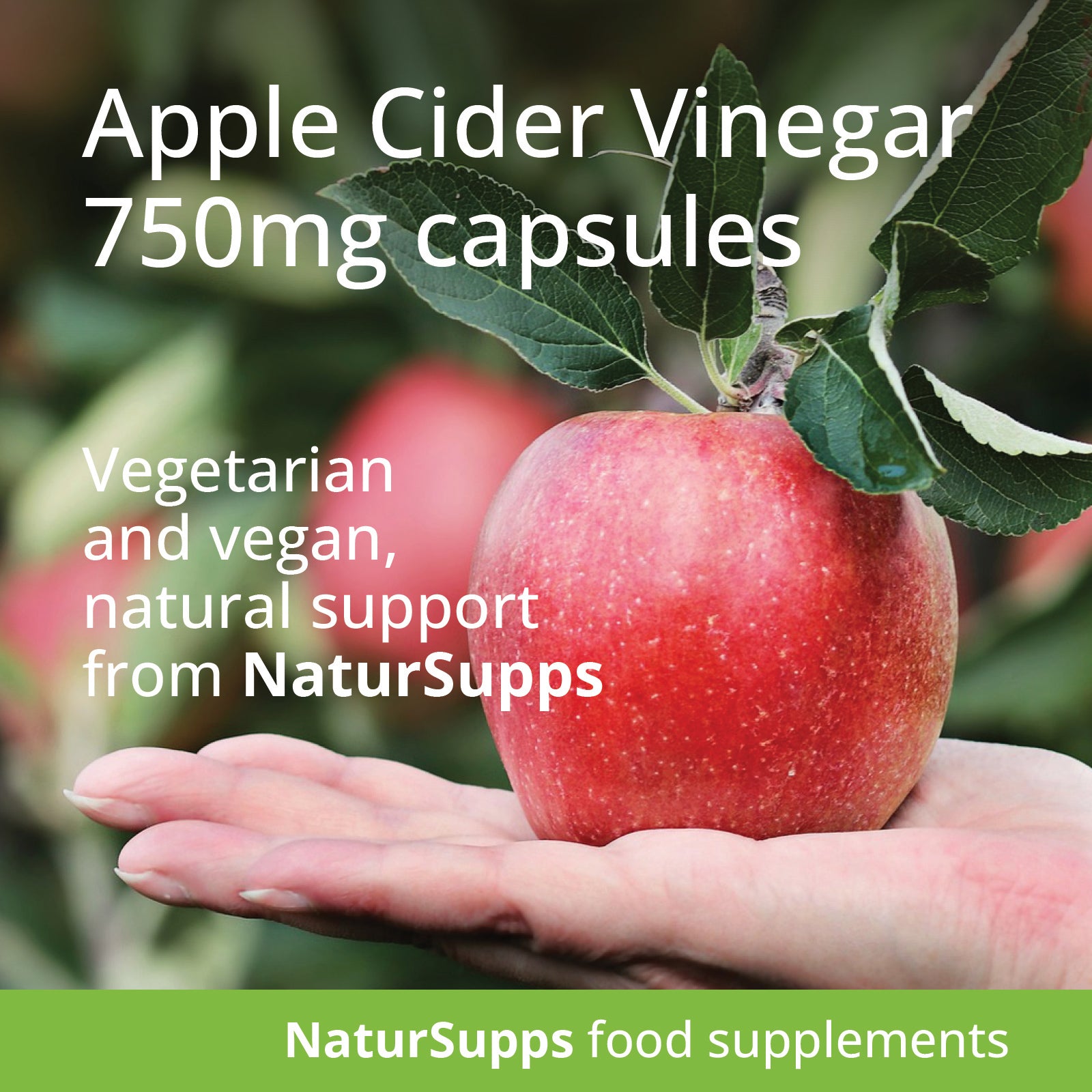 Apple Cider Vinegar Capsules 750mg