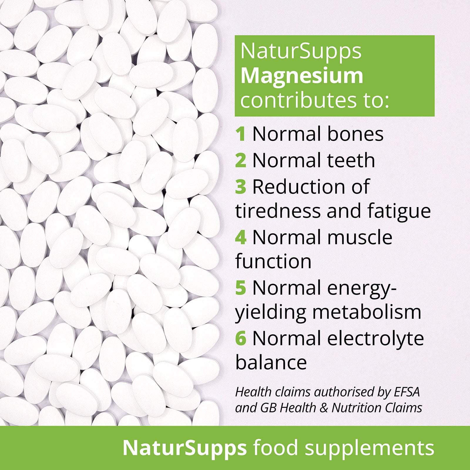 Calcium, Magnesium and Zinc Vegetarian and Vegan tablets
