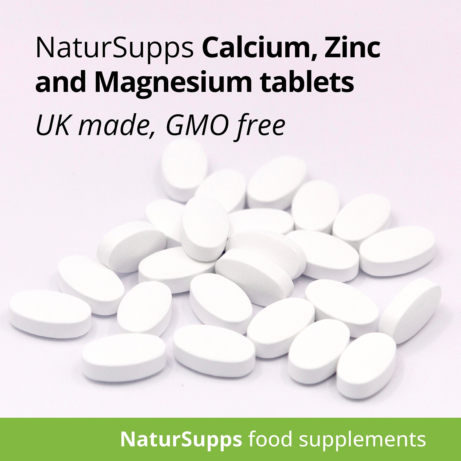 Calcium, Magnesium and Zinc Vegetarian and Vegan tablets