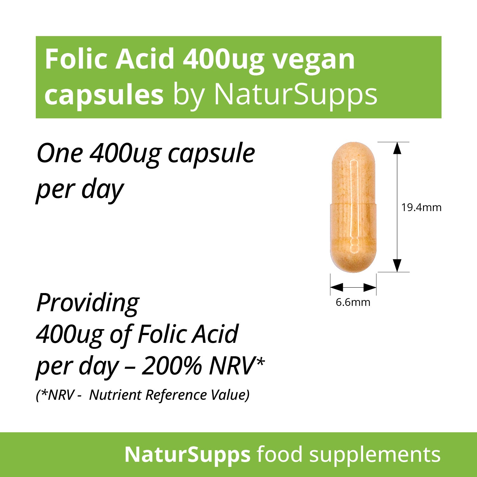 Folic Acid 400μg