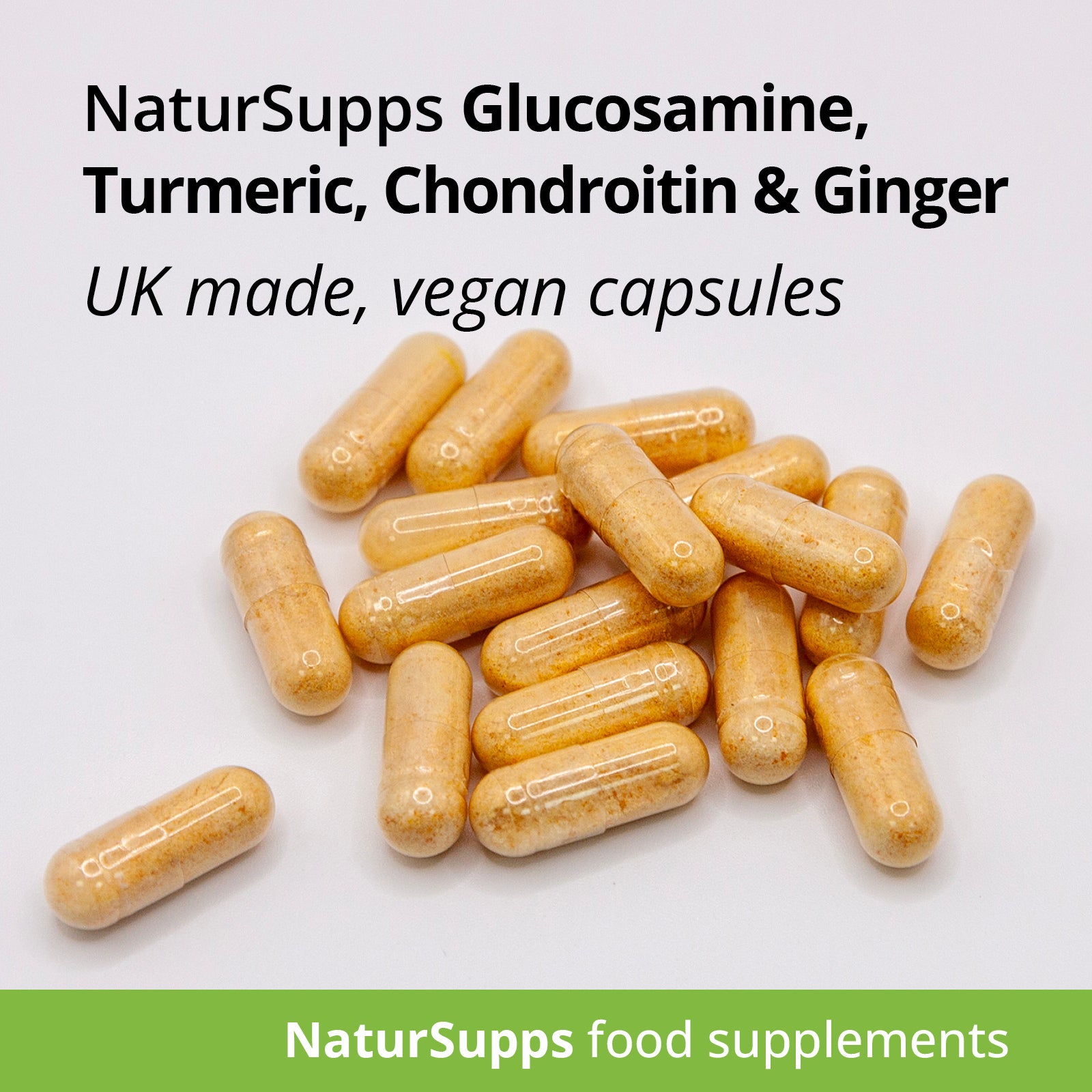 Glucosamine, Chondroitin, Vitamin C & Turmeric Complex Capsules