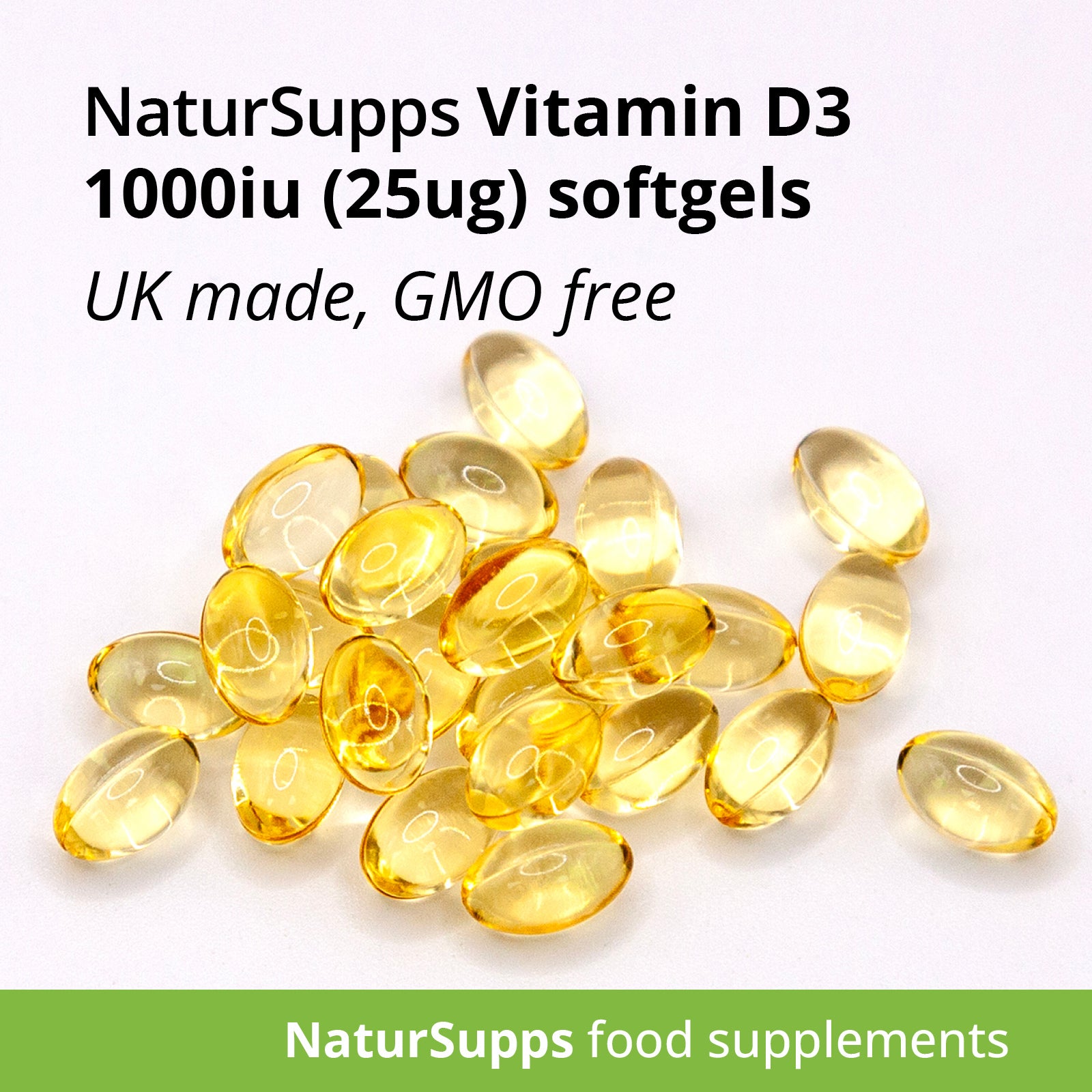 Vitamin D3 Softgels 1000iu - 25μg